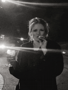 Liz definitely smokes cigars regularly, for sure. No doubt.